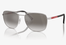 0PS54ZS Prada® Sport Sunglass / Silver/Grey(1BC02M) / 60-17-145