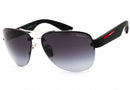 0PS55YS Prada® Sport Sunglass / Silver/Grey Gradient(1BC09U) / 64-14-125