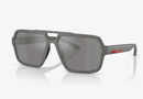 0PSA06S Prada® Sport Sunglass / Grey/Silver Mirror(16X7W1) / 59-16-145