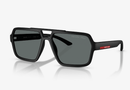 0PSA06S Prada® Sport Sunglass / Black/Grey Polarized(DG002G) / 59-16-145