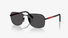 0PSA51S Prada® Sport Sunglass / Black/Grey(1BO06F) / 57-18-145