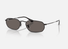 RB3947 / Polished Black/Dark Grey(002/B1) / 54-18-145