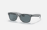 0RB2132 Ray-Ban® / Transparent grey/Dark blue(64503R) / 52-18-145