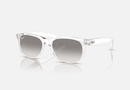0RB2132 Ray-Ban® / Transparent Clear/ Gradient Grey(677432) / 55-18-145