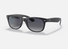 0RB2132 Ray-Ban® / Matte Black/Blue Gradient Polarized(677432) / 55-18-145
