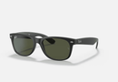 0RB2132 Ray-Ban® / Matte Black/G-15 Green(622) / 55-18-145