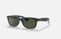 0RB2132 Ray-Ban® / Matte Black/G-15 Green(622) / 55-18-145