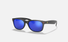 0RB2132M Rayban / Matte Black/Mirror Blue(F60268) / 55-18-145