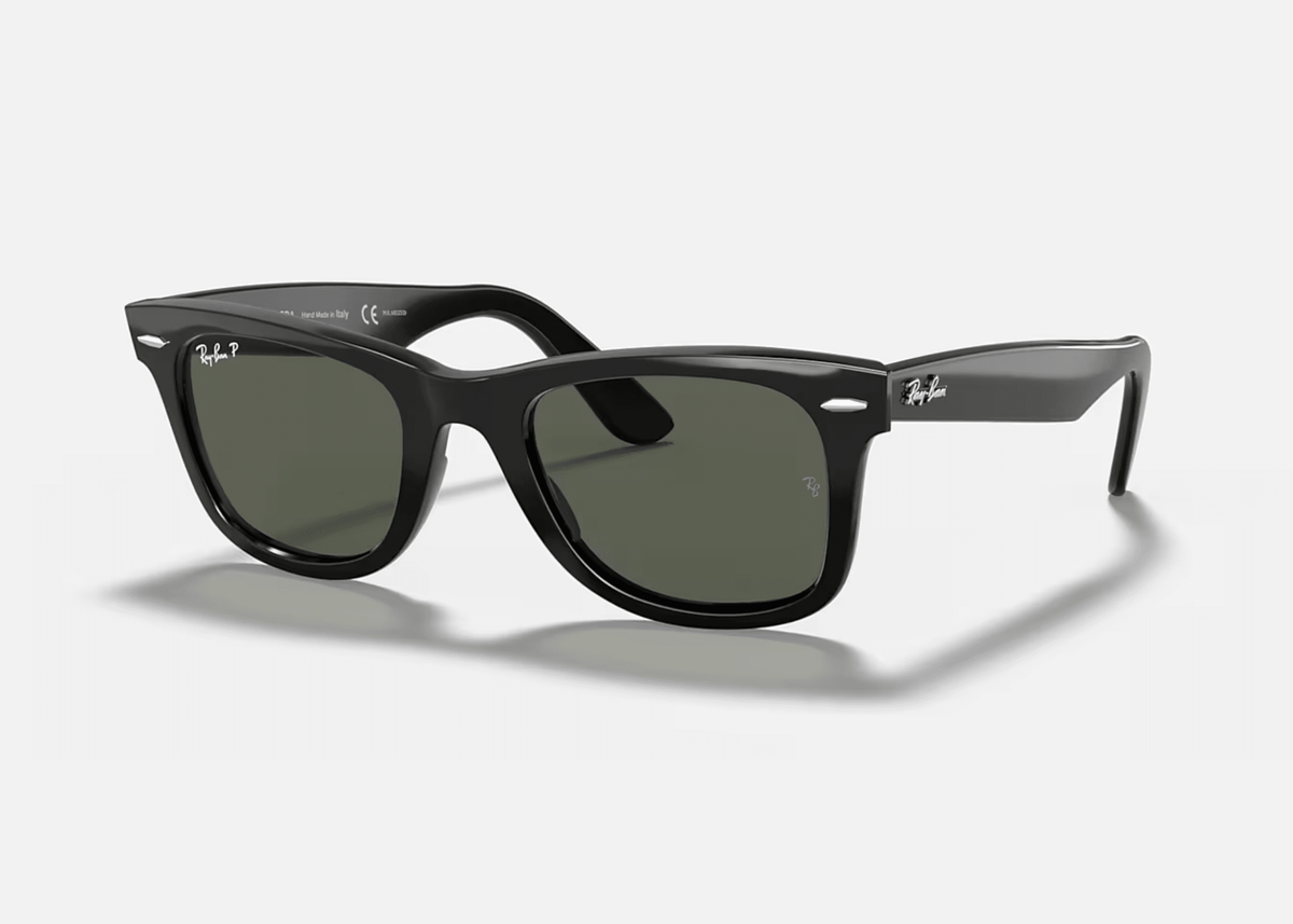 0RB2140 Ray-Ban® / Polished Black/Green(901/58) / 50-22-150