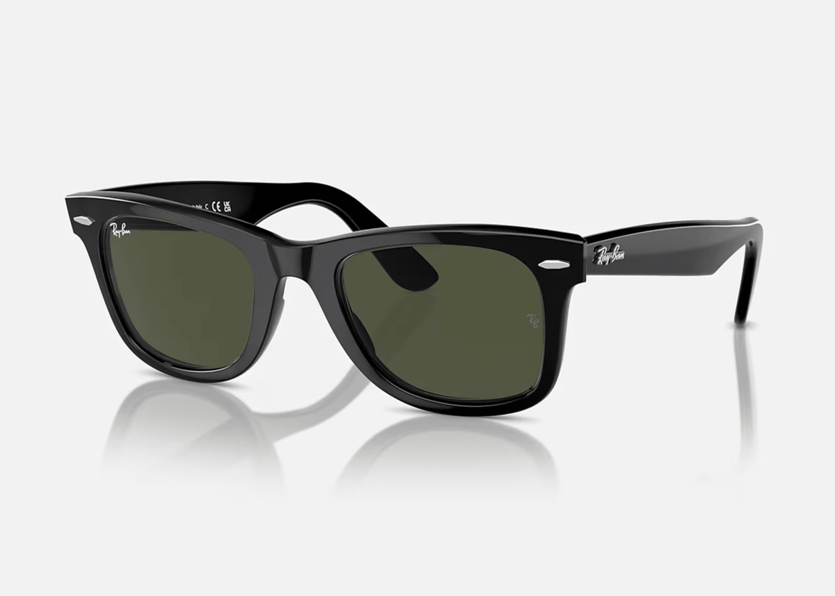 0RB2140 Ray-Ban® / Black/Green Classic G-15 (901) / 50-22-150