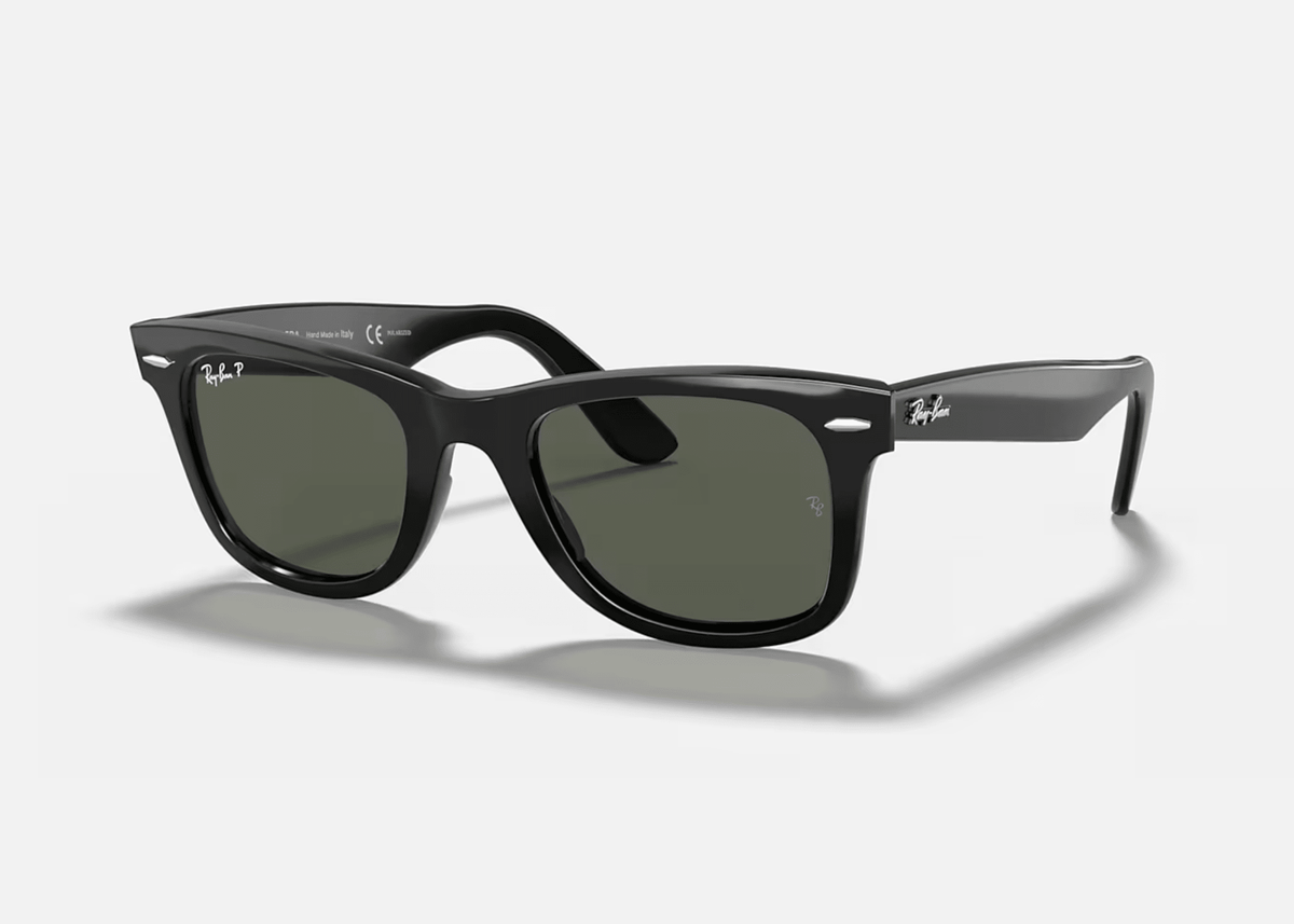 0RB2140 Ray-Ban® / Black/Polarized Green Classic G-15(901/58) / 54-18-150