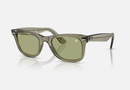 0RB2140 Ray-Ban® / Polished Transparent Green/Bottle Green(68694E) / 50-22-150