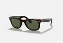 0RB2140F Ray-Ban® / Polished Tortoise/Green(902) / 52-22-150