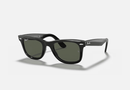 0RB2140F Ray-Ban® / Black/Polarized Green Classic G-15(901/58P) / 52-22-150
