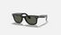 0RB2140F Ray-Ban® / Black/Polarized Green Classic G-15(901/58P) / 52-22-150