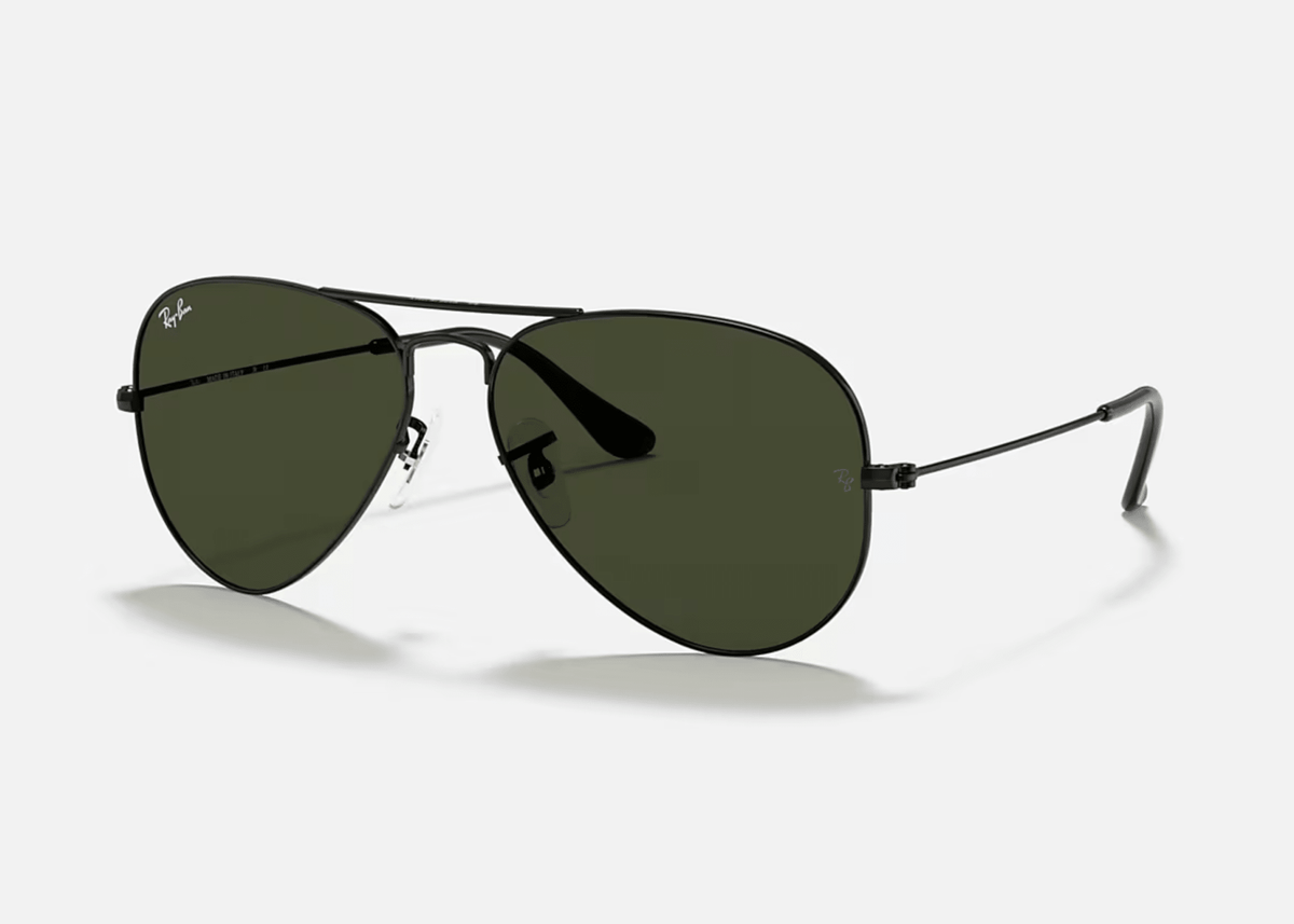 0RB3025 Ray-Ban® / Polished Black/G-15 Green(L2823) / 58-14-135