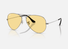0RB3025 Ray-Ban® / Polished Gunmetal/Yellow(004/R6) / 58-14-135
