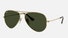 0RB3025 Ray-Ban® / Polished Gold/Green(181) / 58-14-135