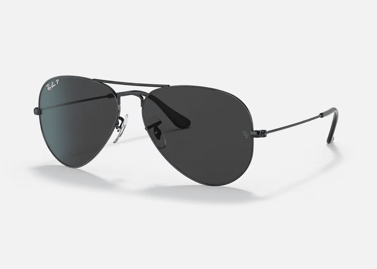 0RB3025 Ray-Ban® / Polished Black/Black Polarized(002/48) / 58-14-135