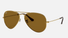 0RB3025 Ray-Ban® / Polished Arista Gold/Brown(001/33) / 58-14-135
