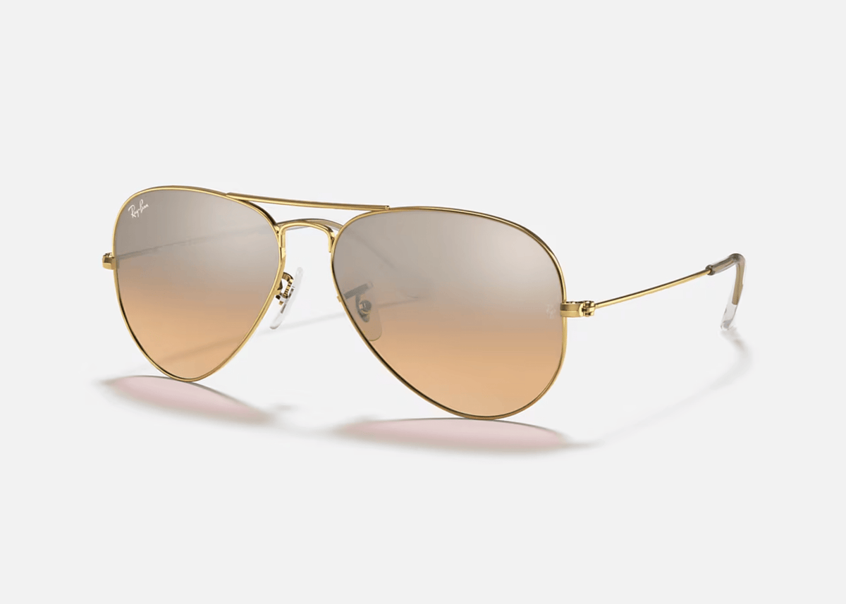 0RB3025 Ray-Ban® / Polished Arista Gold/Silver Pink(001/3E) / 58-14-135