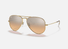 0RB3025 Ray-Ban® / Polished Arista Gold/Silver Pink(001/3E) / 58-14-135