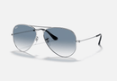 0RB3025 Ray-Ban® / Silver/Light Blue Gradient (003/3F) / 58-14-135