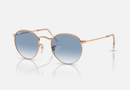 0RB3447 Ray-Ban® / Polished Rose Gold/Clear & Blue Gradient(92023F) / 50-21-145