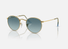 0RB3447 Ray-Ban® / Polished Gold/Blue Gradient(001/3M) / 50-21-145