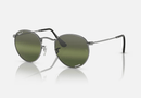 0RB3447 Ray-Ban® / Polished Gunmetal/Silver/Green Polarized+ Chromance(004/G4) / 50-21-145