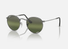0RB3447 Ray-Ban® / Polished Gunmetal/Silver/Green Polarized+ Chromance(004/G4) / 50-21-145