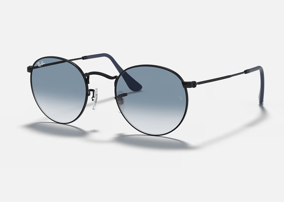 0RB3447 Ray-Ban® / Matte Black/Light Blue Gradient(006/3F) / 50-21-145