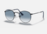 0RB3447 Ray-Ban® / Matte Black/Light Blue Gradient(006/3F) / 50-21-145