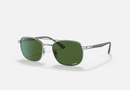 0RB3670 Rayban / Silver/Dark Green(003/P1) / 54-19-140