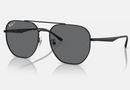 0RB3724D-Ray-Ban® / Black/Dark Grey Polorized(002/81) / 59-18-145