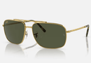 0RB3796-Ray-Ban® / Polished Gold/Green(919631) / 62-15-140