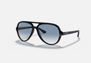 RB4125 / Polished Black/Blue Gradient(601/3F) / 59-13-140