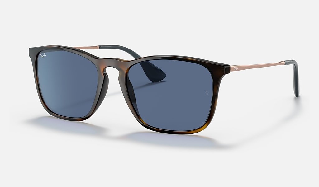0RB4187 Ray-Ban® / Havana/Classic Blue(6390/80) / 54-18-145