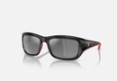 0RB4405M-Ray-Ban® / Polished Black On Red/Silver(F6016G) / 59-19-130