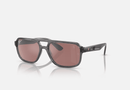 0RB4413M-Ray-Ban® / Transparent Gray/Purple/Silver Mirror(F691H2) / 58-17-145