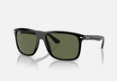 0RB4547F-Ray-Ban® Sunglass Boyfriend Two / Black/Green(601/58) / 60-18-145