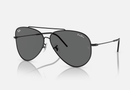 0RBR0101S-Ray-Ban® / Polished Black/Dark Grey(002/GR) / 59-11-140