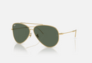 0RBR0101S-Ray-Ban® / Gold/Green Classic G 15(001VR) / 59-11-140