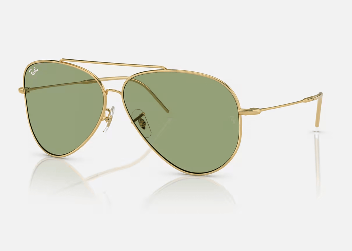 0RBR0101S-Ray-Ban® / Polished Arista Gold/Green(001/82) / 59-11-140