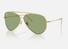 0RBR0101S-Ray-Ban® / Polished Arista Gold/Green(001/82) / 59-11-140