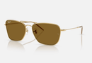0RBR0102S / Polished Arista Gold/olarized Dark Brown(001/83) / 58-15-140