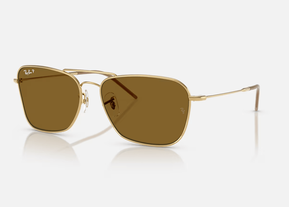 0RBR0102S / Polished Arista Gold/olarized Dark Brown(001/83) / 58-15-140