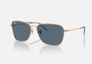 0RBR0102S-Ray-Ban / Polished Rose Gold/Blue92023A) / 58-15-140