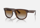 0RBR0501S-Ray-Ban® / Polished Transparent Brown/Brown(6709CB) / 56-18-145