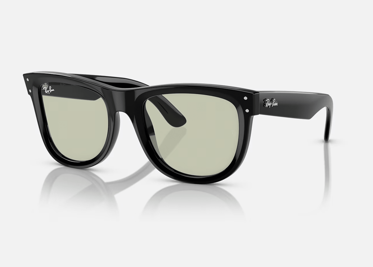 0RBR0502S-Ray-Ban / Polished Black/Light Green(6677/2) / 50-22-145